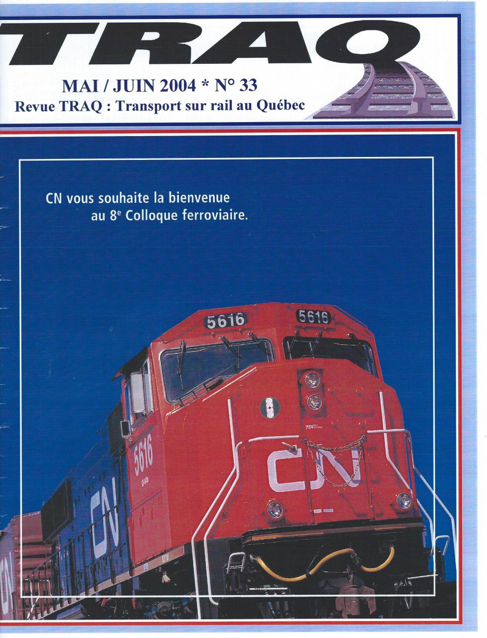 Rail Québec #033 mai/juin 2004