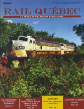 Rail Québec #113 septembre / octobre 2017